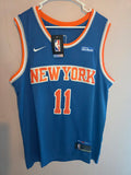 Unisex New York Knicks Jalen Brunson 
Nike Blue Swingman Jersey 
Icon Edition