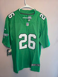 Men’s Philadelphia Eagles Saquon Barkley 
Nike Kelly Green Alternate Vapor F.U.S.E Limited Jersey