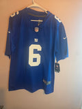 Men’s New York Giants Jaxson Dart 
Nike Royal Team Game Jersey